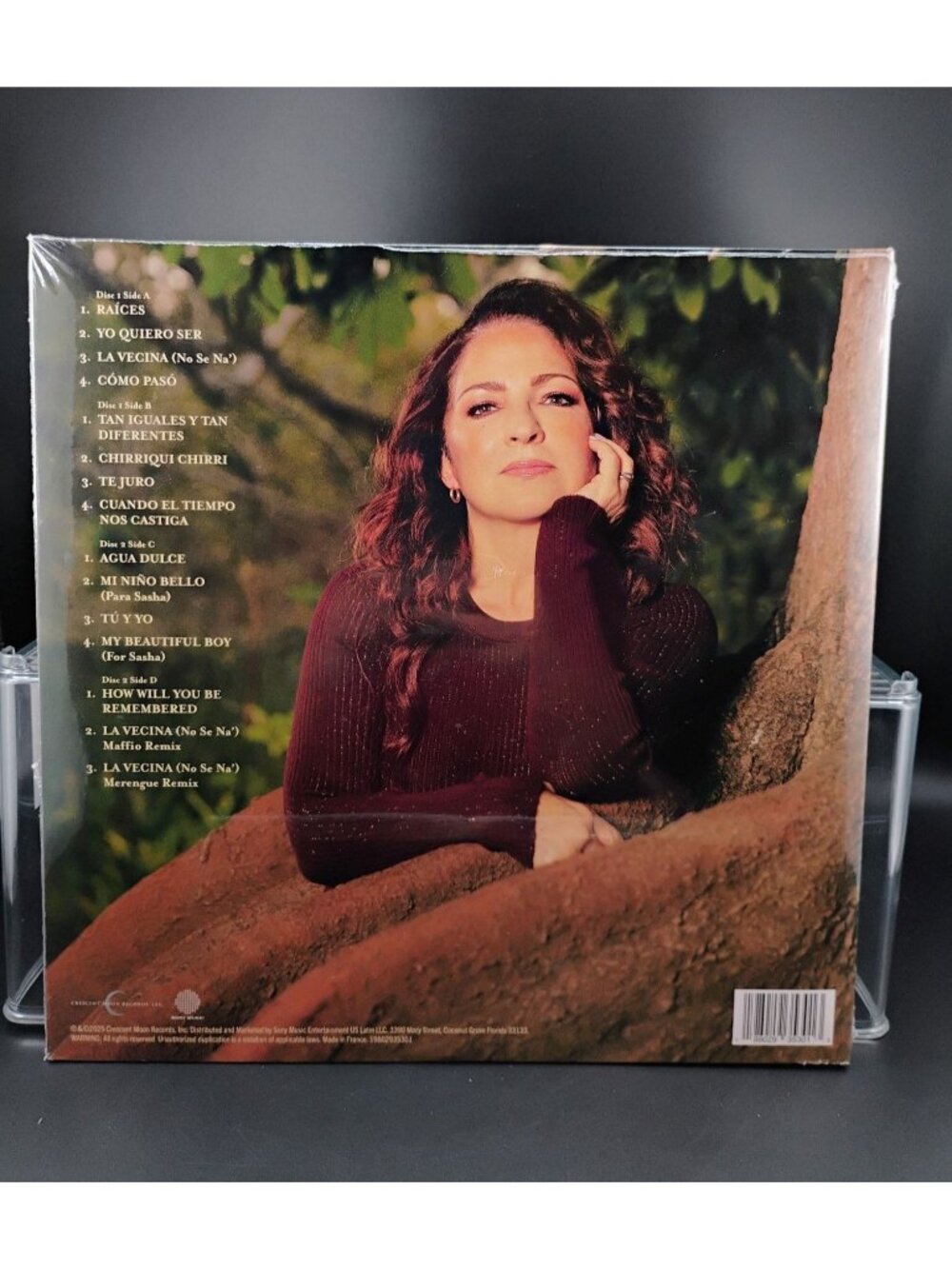 Gloria Estefan Raíces Exclusive Vinyl Album Marbled Translucent Pressing - Picture 2 of 10